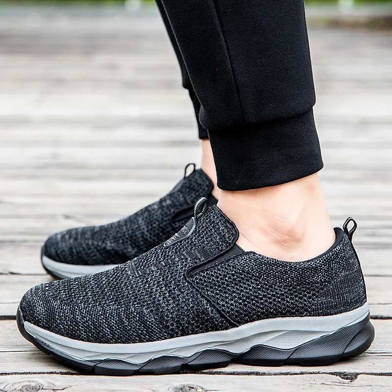 

Mens Sneakers Outdoor Men's Running Shoes Breathable Sports Sneakers Outdoor Walking Casual Shoes Light Old Daddy Shoes for Men