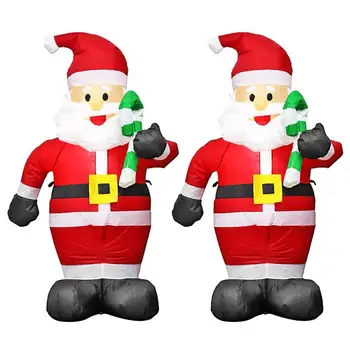 

1.2m Santa Claus Inflatable Toy Outdoors Christmas Decor Yard Arch Ornament