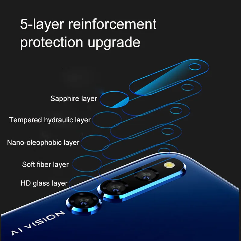Защитная пленка для камеры huawei Honor 20 Pro, защитное стекло на Honor 20 Lite, защита для экрана для Honor 20 20lite 20pro glas
