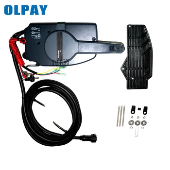 

Remote Control Box Assy for Yamaha Boat Engine,7 Pins Push to open