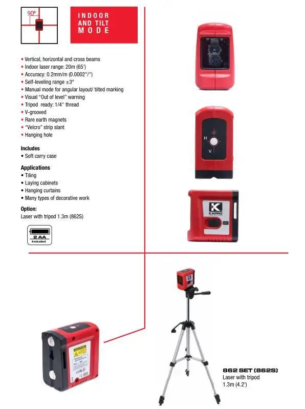 Kapro самонивелирующийся 2 линии красный/зеленый свет лазерный измеритель уровня с магнитом поперечного луча Профессиональный высокоточный лазерный инструмент
