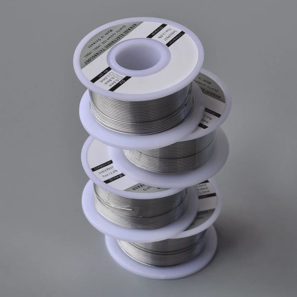 Solder Wire Roll Tin Lead Melt Rosin Core Soldering Durable High Brightness Non-toxic HYD88