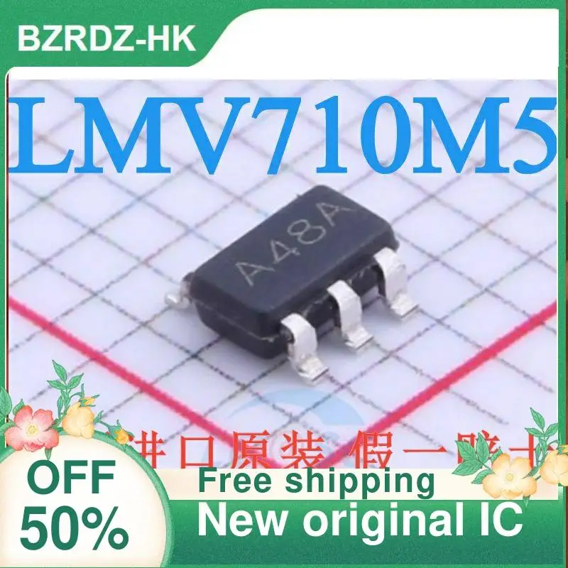 

10 шт. LMV710M5X LMV710M5/NOPB SOT23-5 A48A новый оригинальный IC