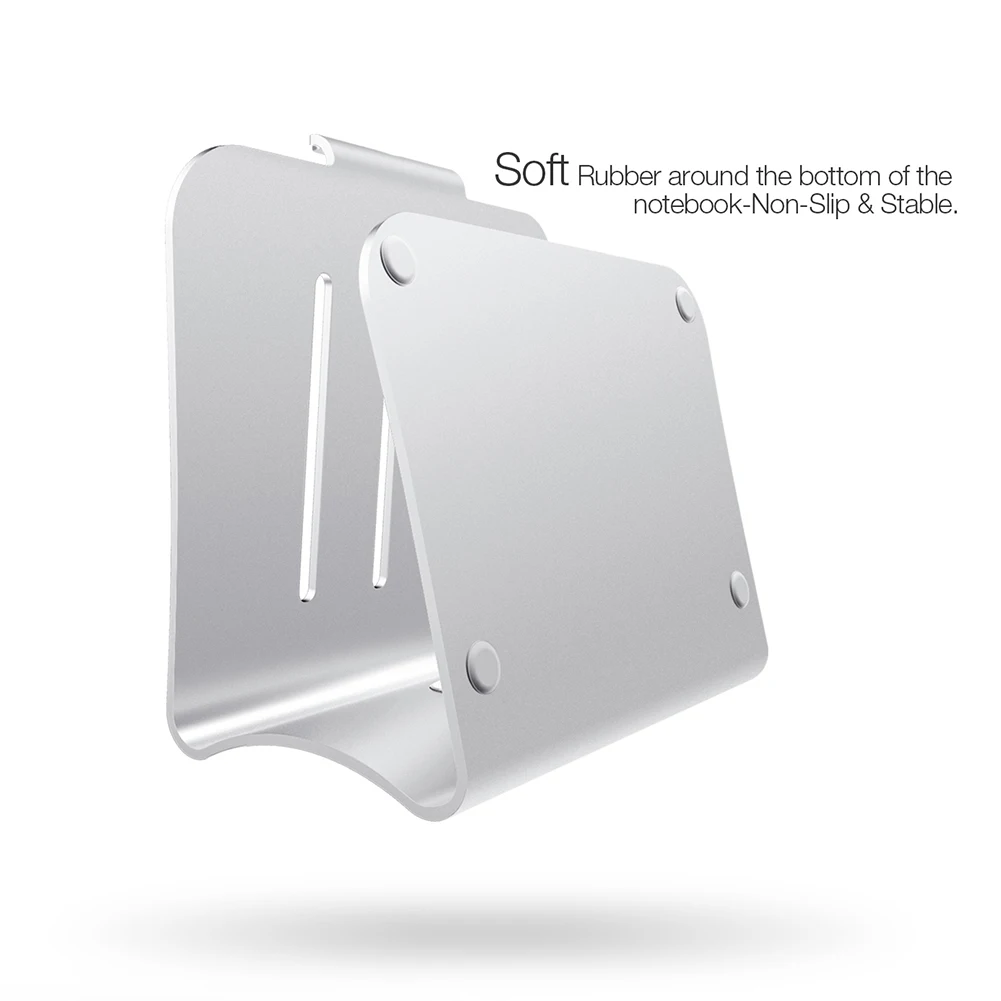 Универсальная Нескользящая стойка для компьютера, ноутбука, рассеивание тепла охлаждение, подставка из алюминиевого сплава, эргономичная, офисная, портативная, настольная