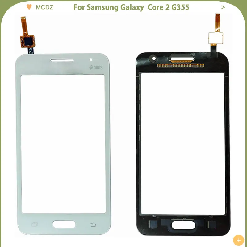 Новый чехол для аккумулятора samsung Galaxy Core II 2 G355 G355H G355HN задняя крышка + сенсорный