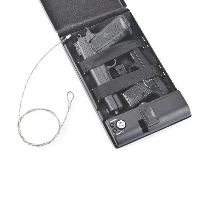 Os120b Tragbare Biometrische Gun Pistole Sicher Schmuck Pistole Safe Sicherheit Box Versteckte In Schlafzimmer Fingerprint Security Fingerprint Safebox Shipping Aliexpress