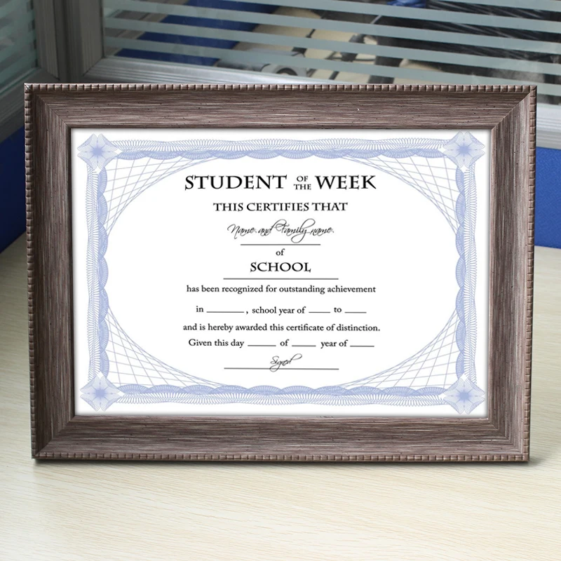 

A3 A4 Certificate Framework Business License Framework Certificate Framework Picture Frame Wall Hanging Photo Wall Frame