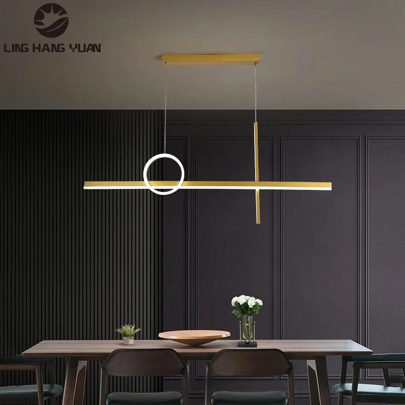 Indoor Lighting LED Chandelier Lights for Bedroom Dining Room Kitchen Living Room Decor Hanging Lighting Chandelier Gold Black