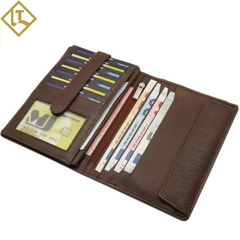 Large-Capacity Wallet. Mens Wallet Multi-Function Document Wallet Passport Wallet