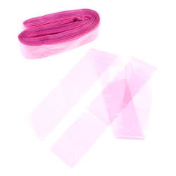 100pcs/bag Disposable Pink Tattoo Clip Cord Sleeves Covers Bags Tattoo Machine Tattoo Accessory Medicals Plastic Avoid Allergy