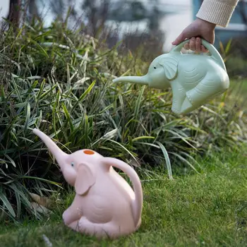 

Watering Kettle Elephant Shape Plastic Gardening Water Bottle Home & Garden Air Compression Lawn Manual Watering Can Pot