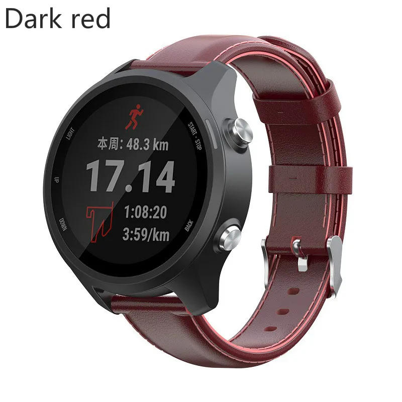SHELKEE сменный ремешок для часов Timex Weekender/Expedition/vivoactive 3 Кожаный ремешок 20 мм
