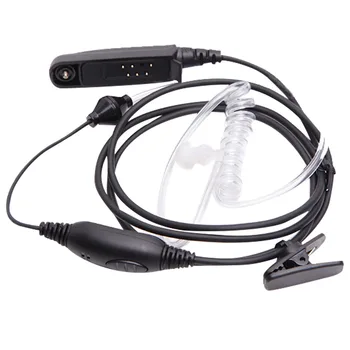 

Microphone Security Walkie Talkie Earphone Listen Two Way Radio In-Ear Portable Waterproof Air Acoustic Tube For Baofeng UV-9R