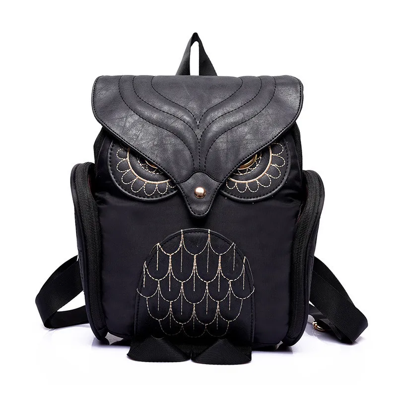 

Cute Owl Fashion Backpacks Cartoon Women/Men Backpack Soft School Bags Teenage Backpacks for Girls or Boys