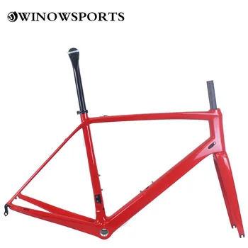 

winowsports Cheap carbon road frame 49 52 54 56 58CM Road Climb racing Pacakge include Frame/Fork /Seat Post /Seat PostClamp