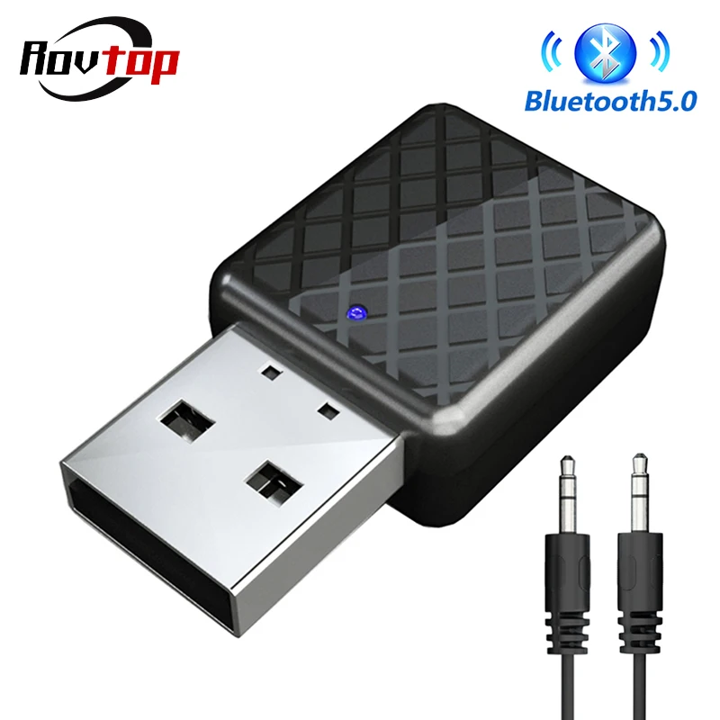 2 в 1 Bluetooth 5 0 беспроводной адаптер приемник передатчика 3 мм стерео аудио