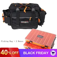 29x22x18 см многофункциональная сумка-мессенджер для рыболовных снастей с 2 двусторонними приманок