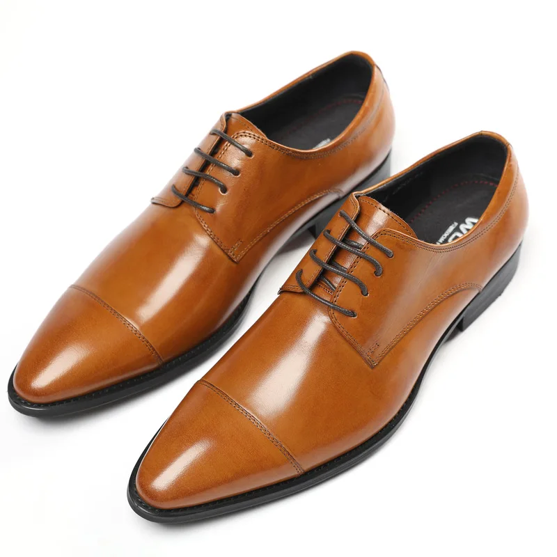 

Men Shoes Business Formal Wear Leather Shoes Men's Pointed Toe Style Leather Zapatos De Hombre