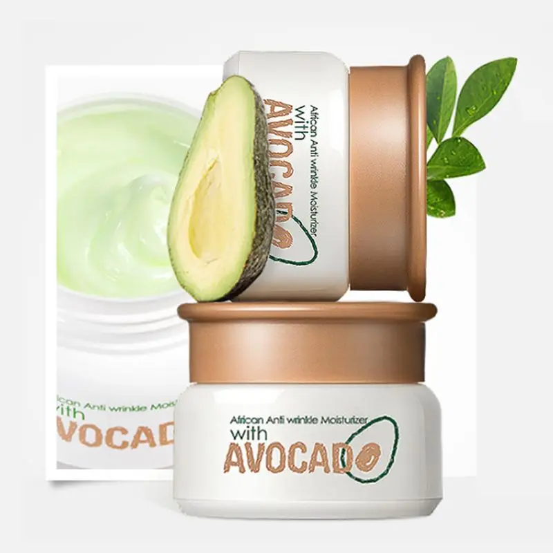 

35g Avocado Oil Paste Facial Cream Oil Control Brighten Anti Wrinkle Tender Face Moisturizing Lighten Whiten Soften Skin Care