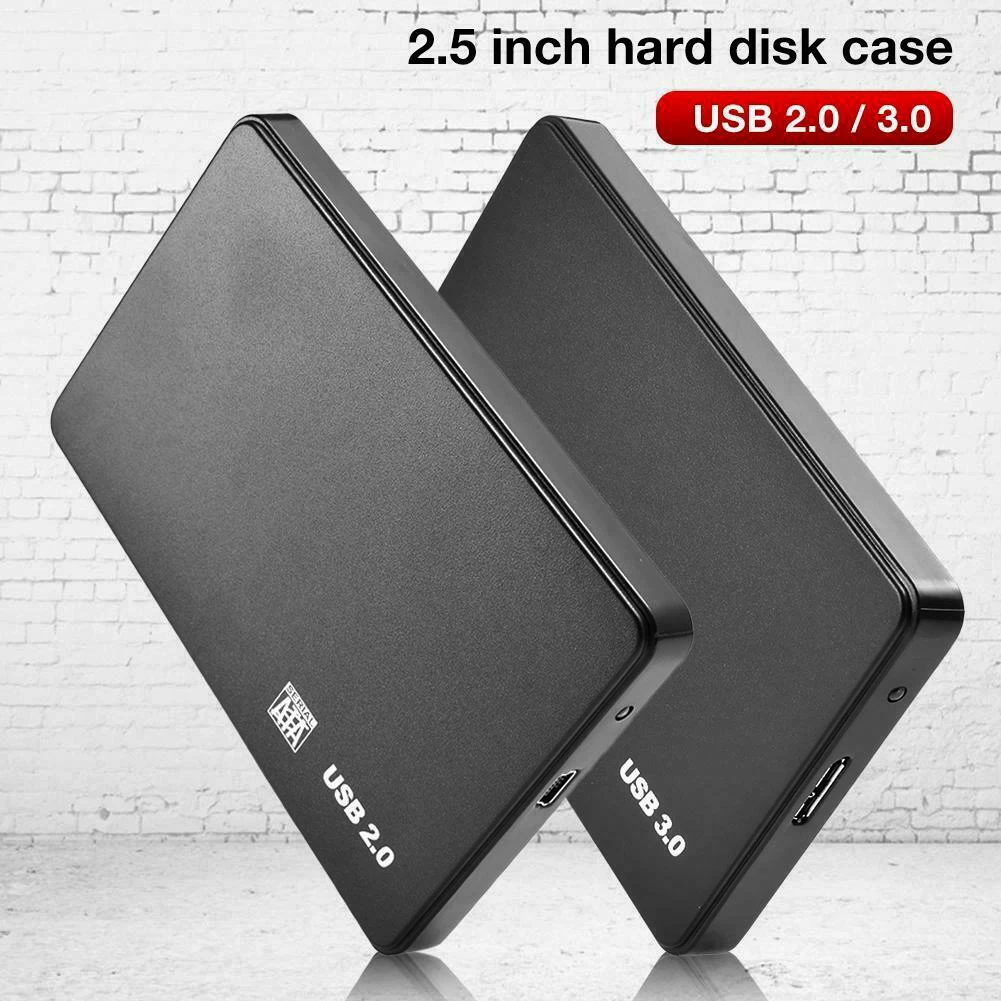 2,5 HDD чехол Sata для USB HDD SSD корпус USB3.0 2,0 мобильный жесткий диск чехол Коробка для ноутбука черный синий диско Дуро экстерно чехол