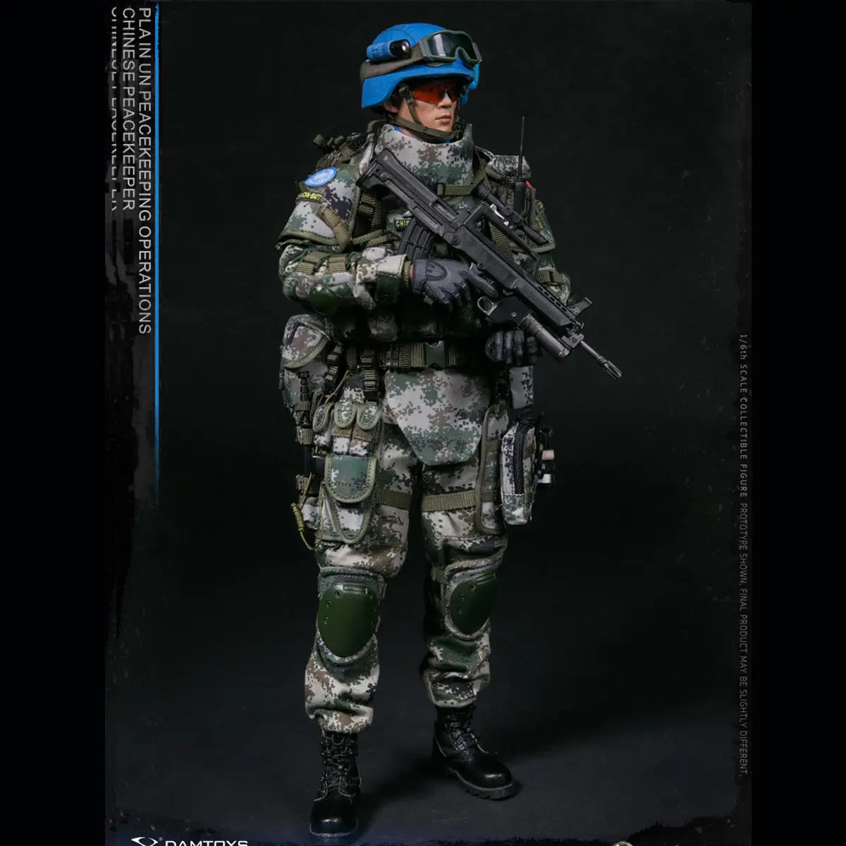 DAMTOYS 78062 1/6 китайский сотрудник по поддержке мира PLA в ООН | Игрушки и хобби