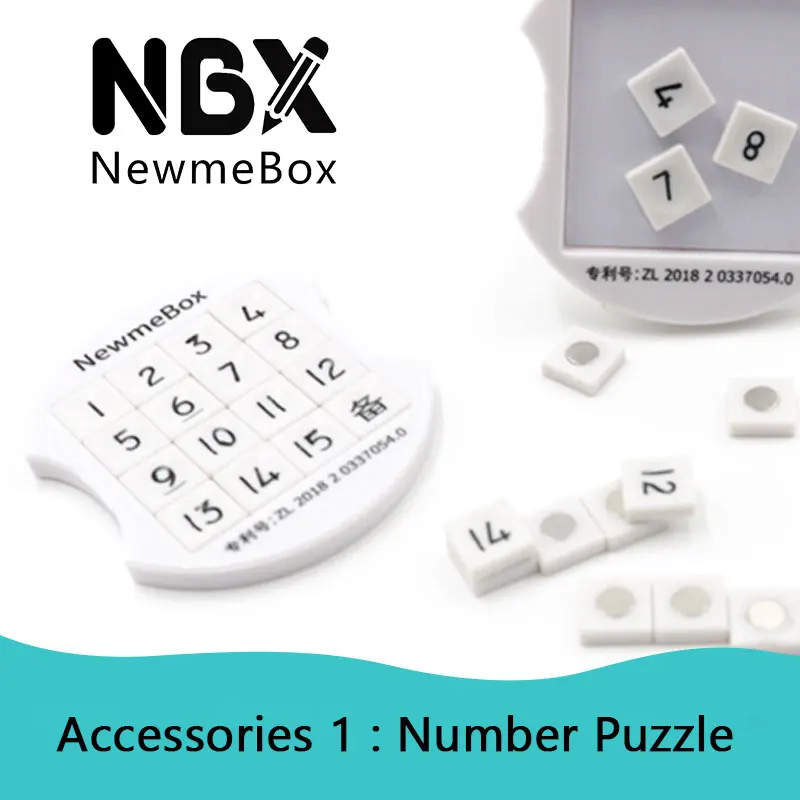 NBX многофункциональные электронные часы и IQ головоломки игры Пластиковые