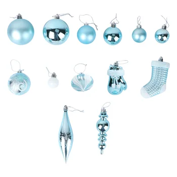 

60pcs Painted Ball Christmas Tree Decoration Christmas Tree Ball for Festival