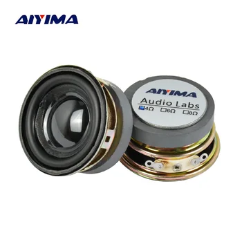 AIYIMA-2Pcs 1.5 인치 전체 주파수 사운드 스피커, 40MM 4 Ohm 3W 블루투스 스피커 PU 분지 라우드 스피커 오디오 앰프 DIY