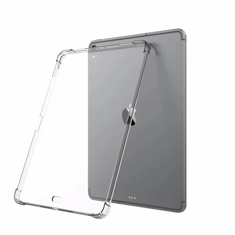 

for new ipad pro 2018 11/12.9 inch case protector TPU crystal transparent soft back cover for new ipad pro 11'' 12.9" Anti-drop