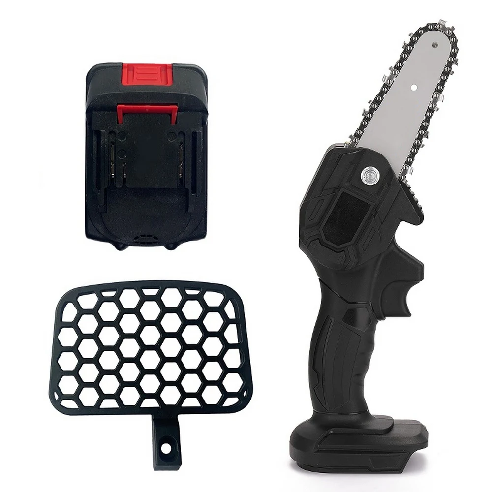

4inch Electric Pruning Saw 21V Rechargeable Lithium Battery Wood Chainsaw 550W Portable Woodworking Garden Logging Chain Saw