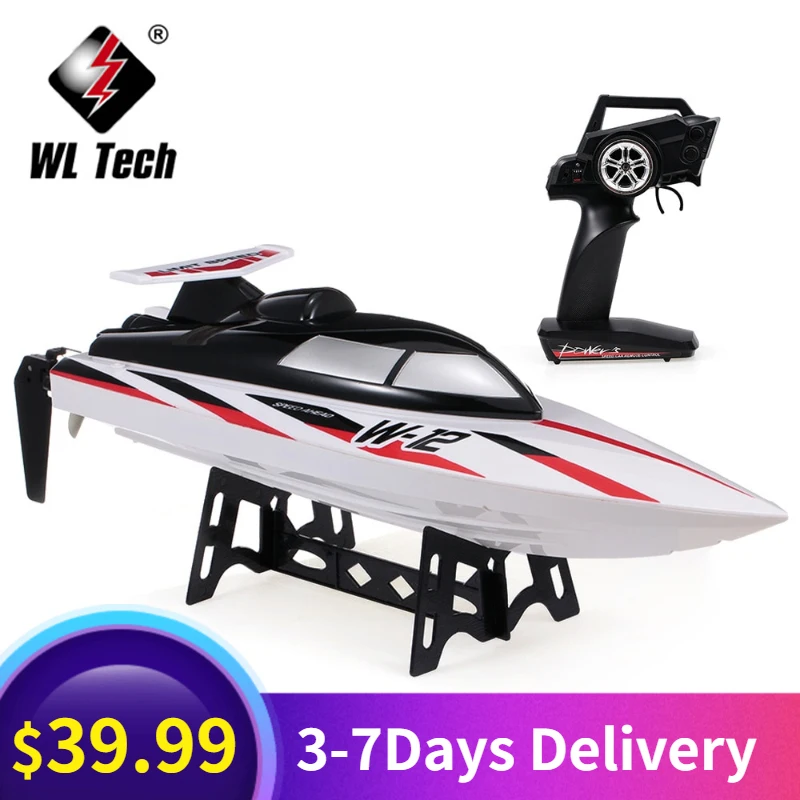 WLtoys WL912-A радиоуправляемая лодка 2 4 ГГц 35 км/ч | Игрушки и хобби