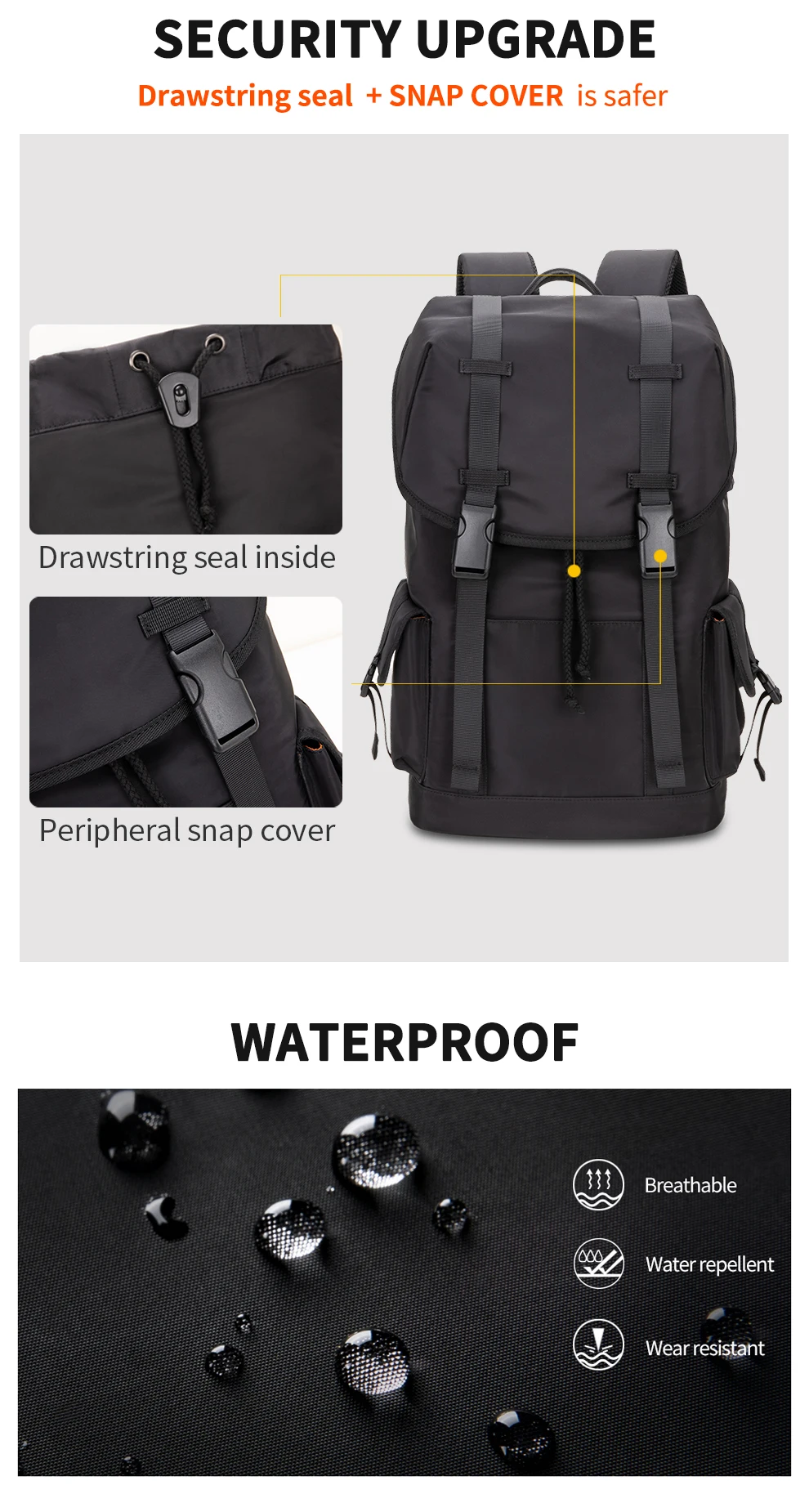 Героический рыцарь большой емкости Дорожные рюкзаки мужские USB зарядка 15.6in рюкзак для ноутбука для подростков сумка на шнурке Мужская школьная сумка