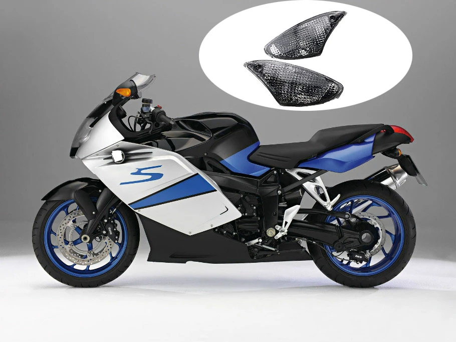 Motorcycle Accessries Front Turn Signals Indicator Blinker Housing Lenses For Bmw K1200s K1300s Smoke Light Cover Covers Ornamental Mouldings Aliexpress