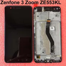 Oled 5," тестовый дисплей для ASUS Zenfone 3 Zoom ZE553KL lcd сенсорный экран дигитайзер для Zenfone Zoom S Z01HDA+ рамка