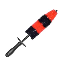 

1pc Car Wheel Brush Rims Tire Seat Engine Wash Cleaning Tool 16.3" Multifunction Auto Detailing Washer Cleaning Brush Tool