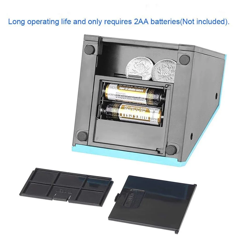  HOT Face Money Eating Coin Bank Battery Powered Saving Box Kids Toys Gifts NDS