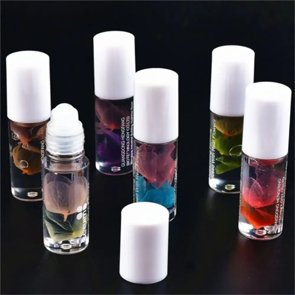 1 шт. Увлажняющая губная помада с прозрачным цветком|Бальзам для губ| |