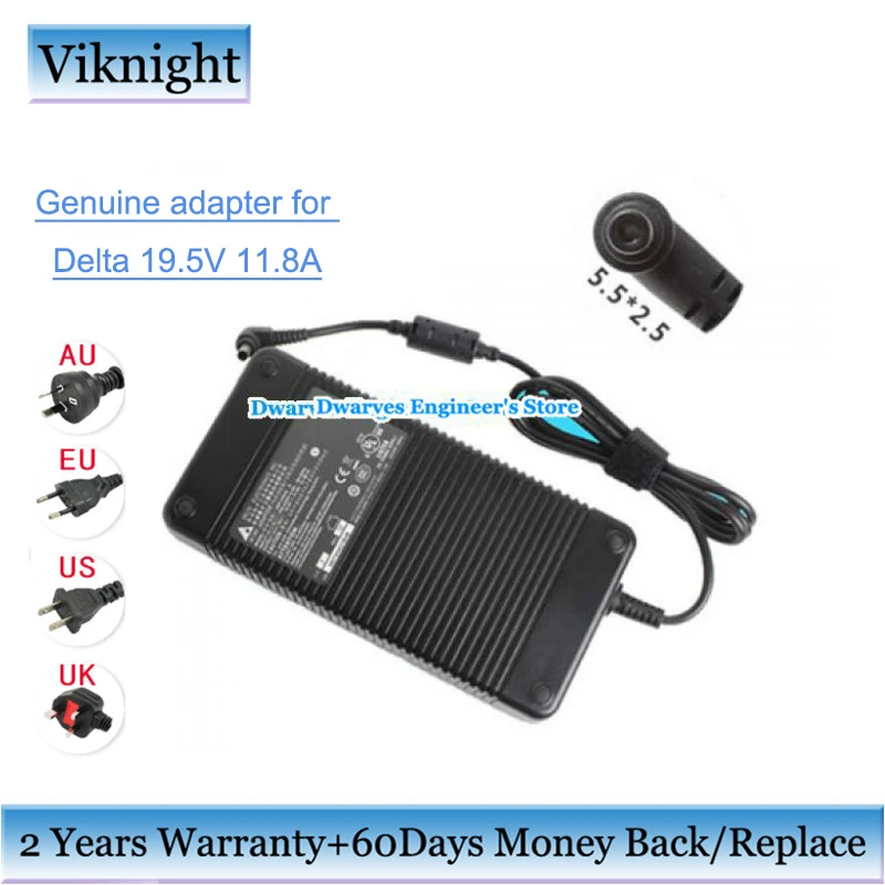 Carregador para Msi Adaptador de Alimentação Genuíno Adaptador ac 1762 Gt70 16f3 16f4 Adp-230cb b Gaming Portátil 19.5 v 11.8a