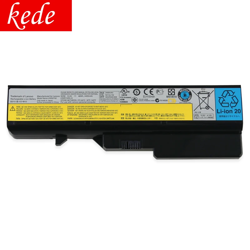 Kede ноутбук Батарея для lenovo G460 G465 G470 G475 G560 G565 G570 G575 G770 Z460 L09M6Y02 L10M6F21 L09S6Y02 L09L6Y02