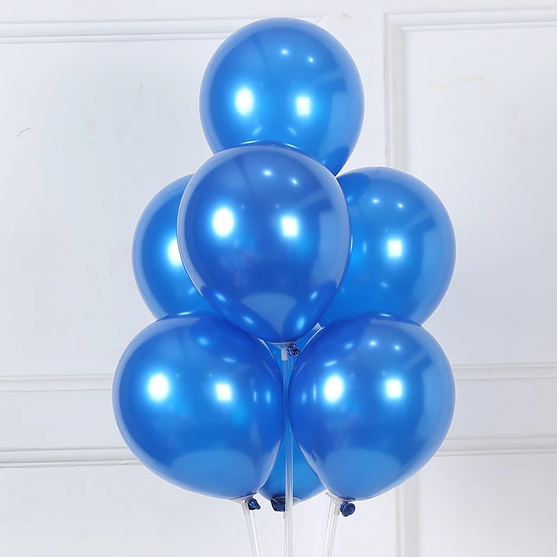 10Pcs 10inch Pearl Latex Balloon Mini Silver Champagne gold Balloons Birthday Party Supplies Inflatable Wedding Decor PAT57