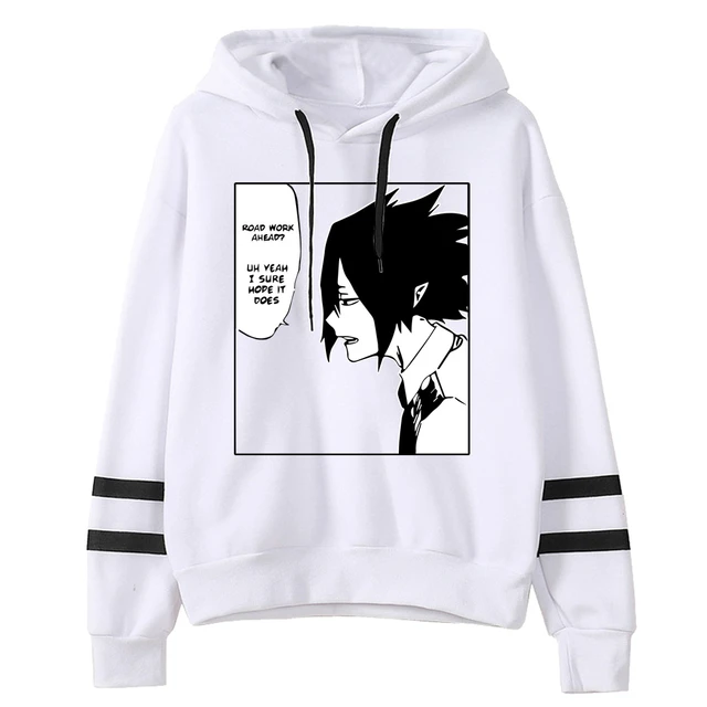 Funny Japan Anime My Hero Academia Hoodies Tamaki Amajiki Sweatshirt Hip  Hop Creativity Streetwear Male - Hoodies & Sweatshirts - AliExpress