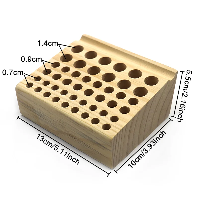 46/98 отверстий сосновая деревянная стойка для кожевенного ремесла подставка держатель для Перфоратор DIY тамп органайзер для хранения кожаный ящик для хранения инструмента