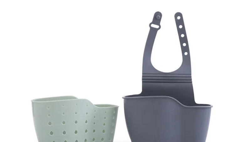 Kitchen Sponge Drain Rack Rubber Toilet Soap Shelf Organizer Storage Sink Sponge Drain Basket