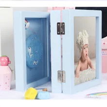 Hand And Foot Prints Souvenirs Deciduous Teeth tai mao he Newborn Infant Child Baby Baptism a Year of Age BABY'S FIRST Month