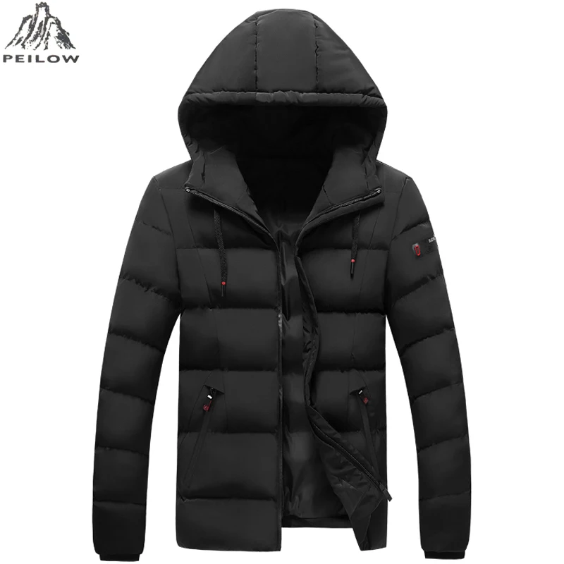 Plus Size 6XL 7XL 8XL Men's Winter Jackets Cotton Thermal Warm Hooded Parka Men Coats Casual Windbreaker Male Overcoat Outwear