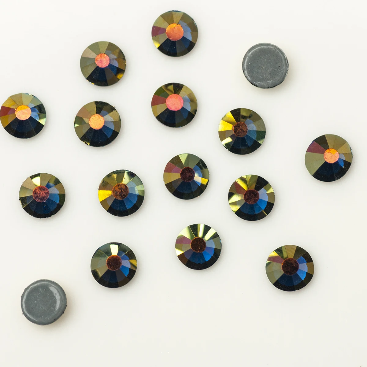 Jollin - Strass Da Incollare Con Base Piatta, In Vetro Con Taglio A Diamante, Hotfix Crystal., SS20 1440pcs - Foto 2