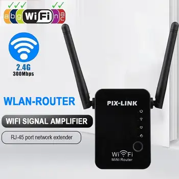 

WLAN Repeater Signal Amplifier WR17 Wireless Router Wi-Fi Range Extender Booster High Quality Easy To Use