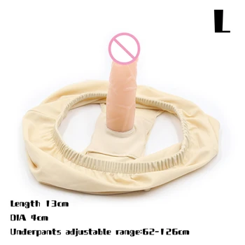 Unisex Masturbation Panties 8 Types Plug Dildo, Vaginal Anal Plug Penis Chastity Underwear, Sex Toy For Adult Flirting Game 5