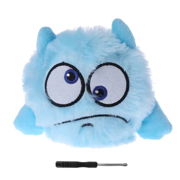 

New Pet Electric Toy Dog Cat Automatic Plush Ball Activation Chew Floor Clean Toys