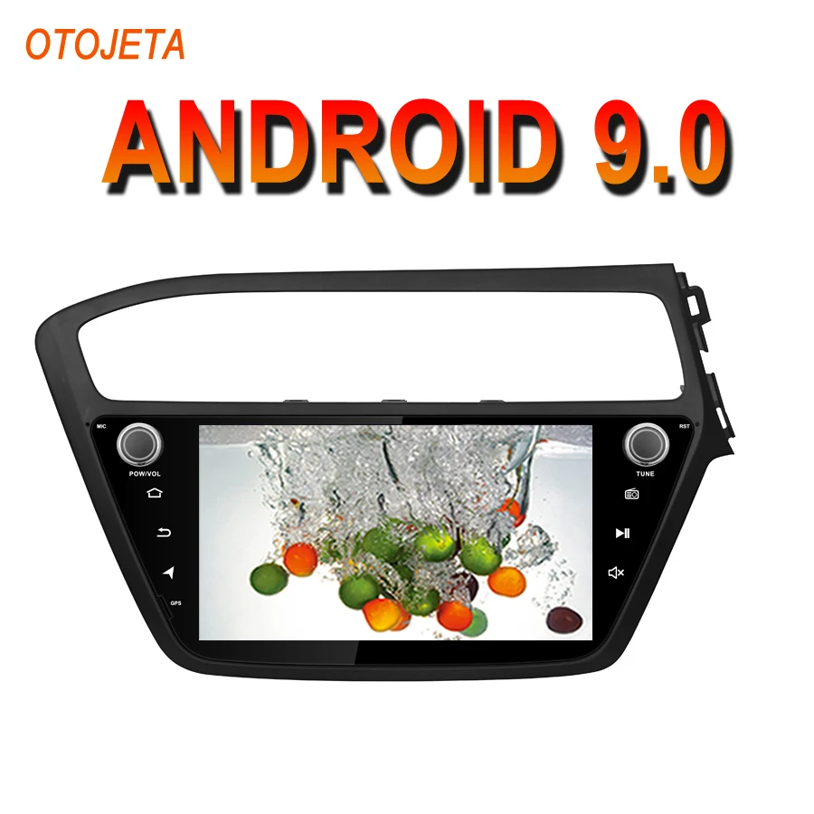

OTOJETA Android 9.0 2.5D Screen Car Radio Player For Hyundai i20 2018 right SWC Aux USB Multimedia Stereo GPS Navi tape recorder